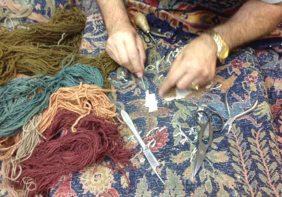 Rug Reweaving Services