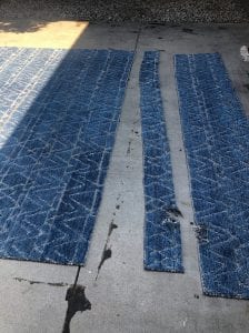 sew back rug